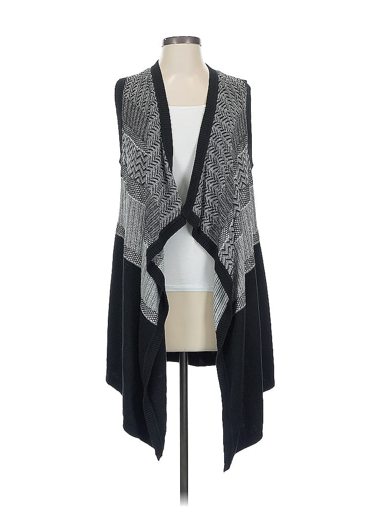 Pre-owned Banana Republic Factory Store Cardigan Sweater In Black