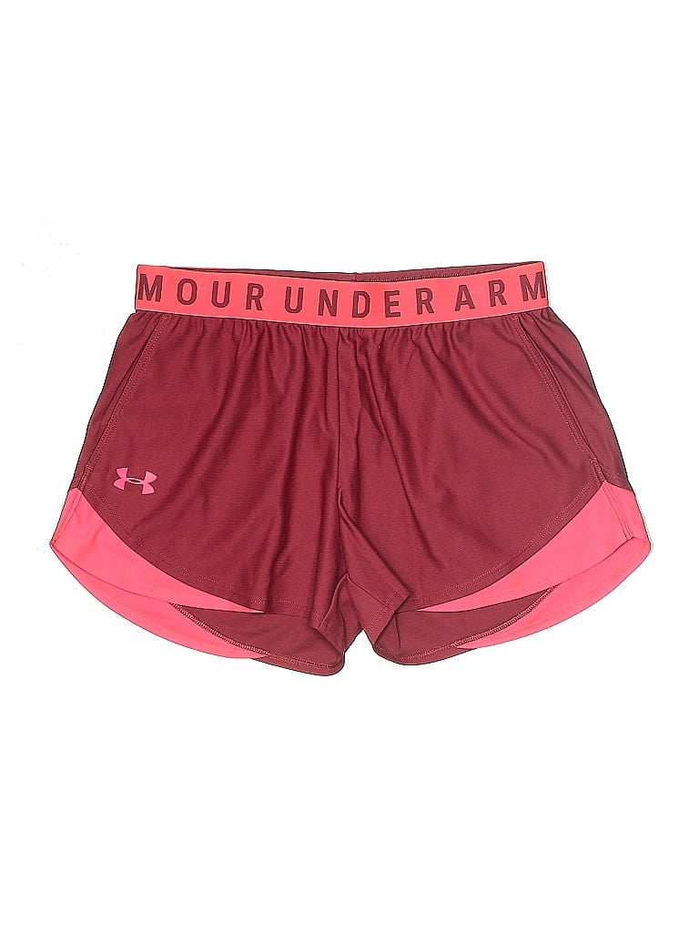 Pre-owned Under Armour Athletic Shorts In Red