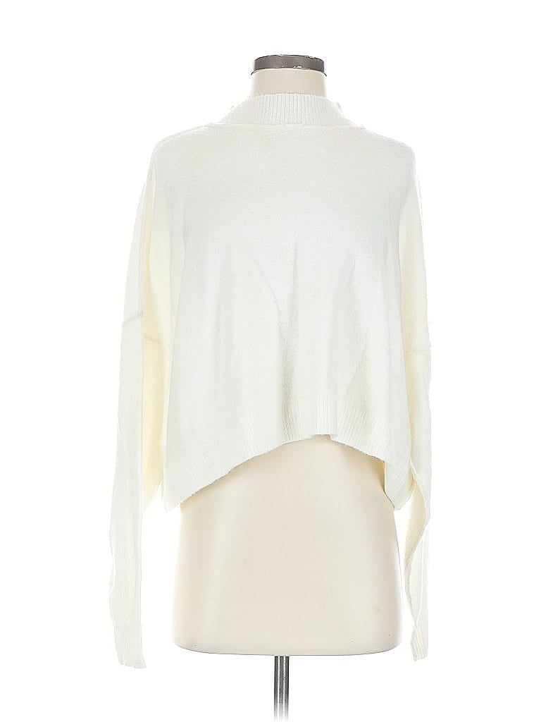 Pre-owned Cotton On Turtleneck Sweater In White