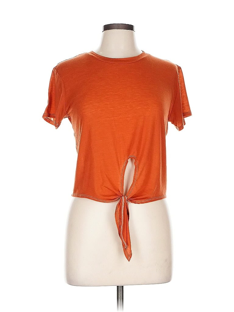 Pre-owned Unbranded Short Sleeve T-shirt In Brown