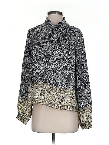 Sea New York Long Sleeve Silk Top (view 1)