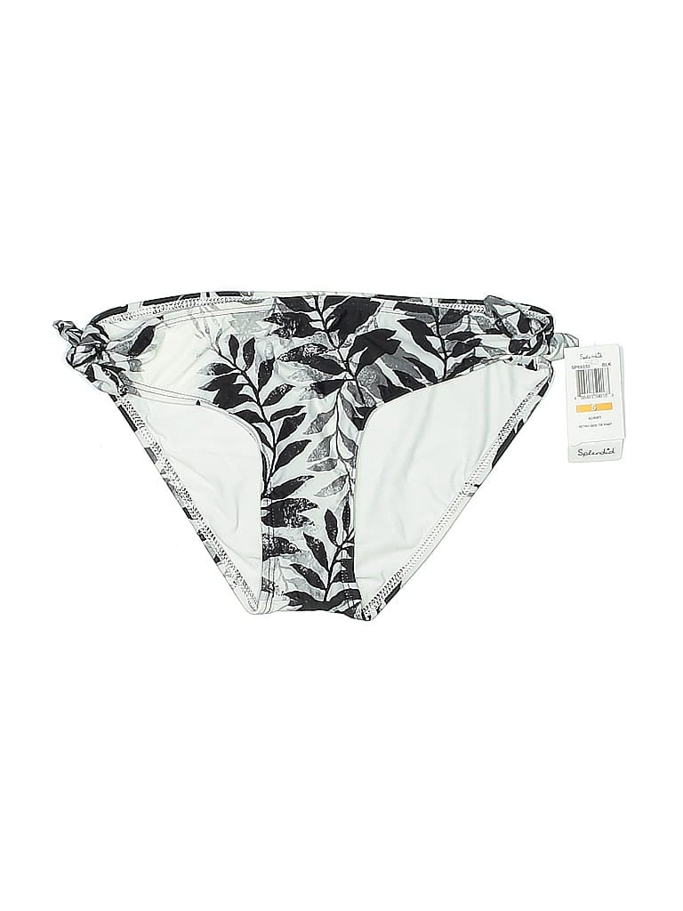 Pre-owned Splendid Swimsuit Bottoms In Silver