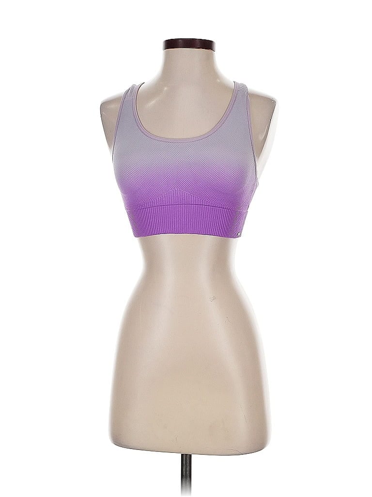 Pre-owned Victoria's Secret Pink Sports Bra In Purple
