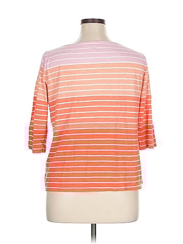 Ann Taylor LOFT Outlet 3/4 Sleeve T-Shirt (view 2)
