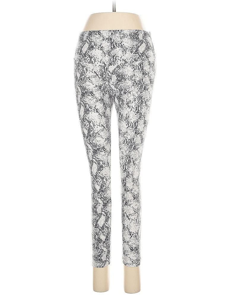 Pre-owned Yummie Leggings In Silver
