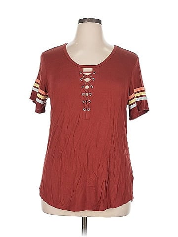 24/7 Maurices Short Sleeve Henley (view 1)