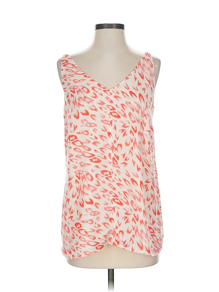 CABI Pre-owned Sleeveless Blouse In Orange