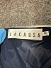 LACAUSA 100% Rayon Solid Blue Romper Size XS - photo 3