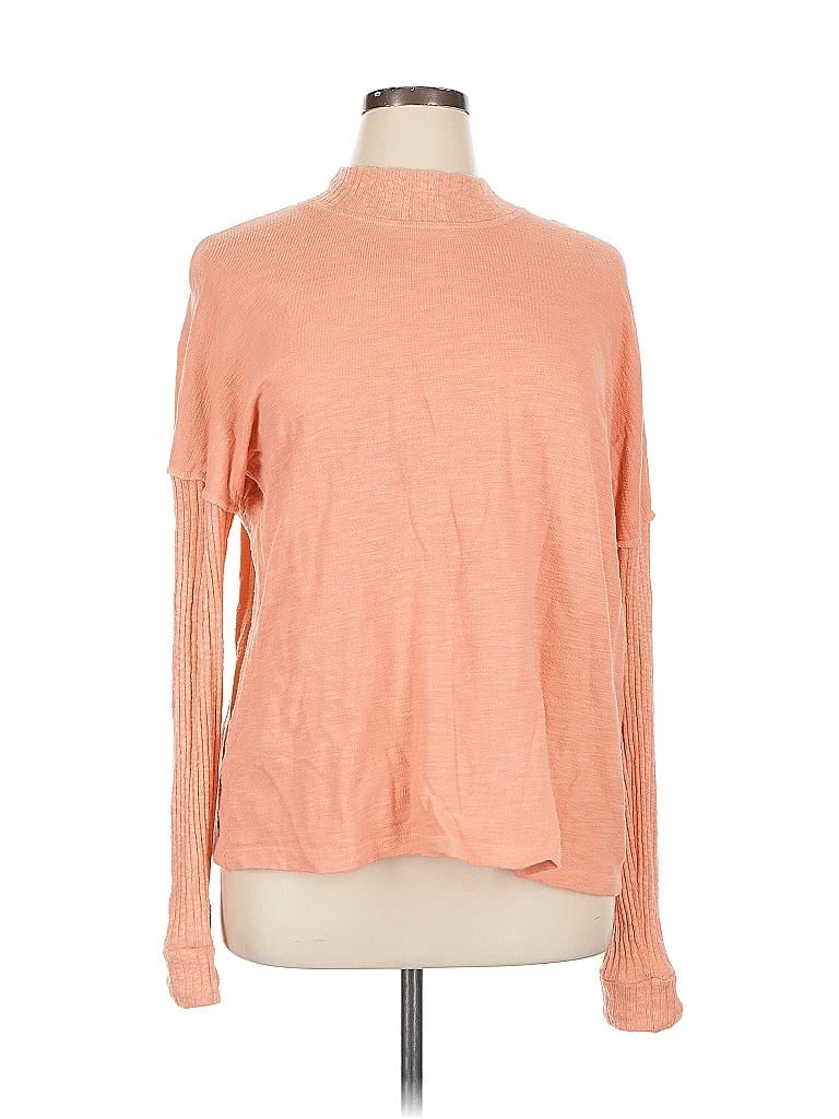 Pre-owned Amadi Turtleneck Sweater In Orange