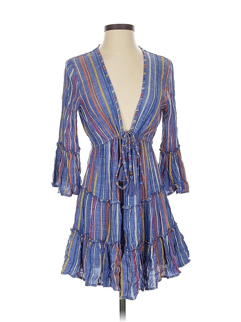 Pre-owned Blue Island Casual Dress In Blue