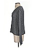 Robbi & Nikki Metallic Gray Pullover Sweater Size XS - photo 5