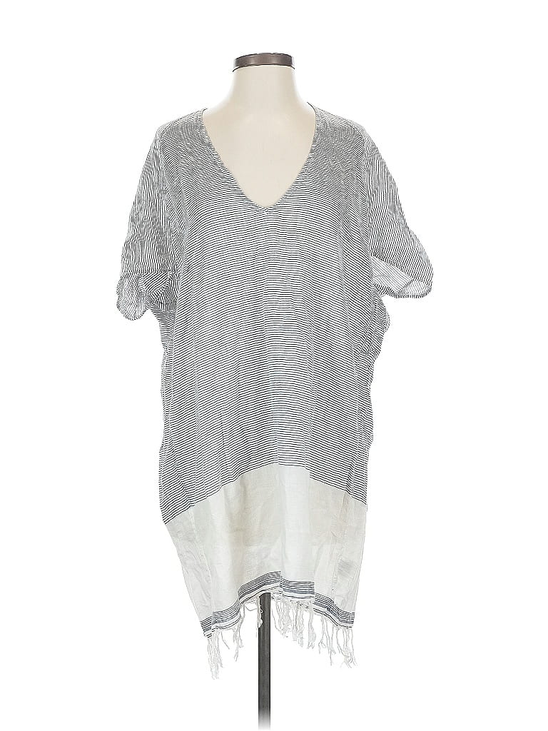 Pre-owned Caslon Kimono In Gray