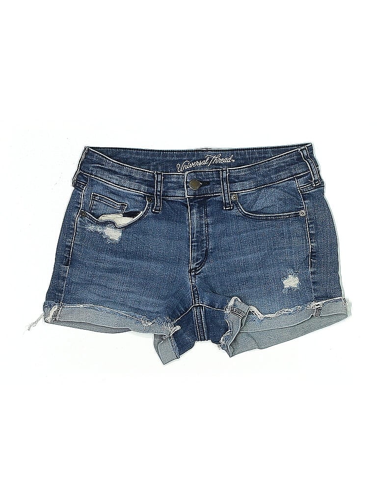 Pre-owned Universal Thread Denim Shorts In Blue