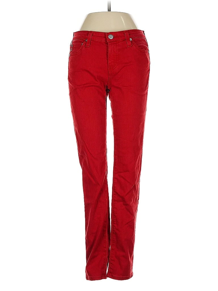 Pre-owned Adriano Goldschmied Jeans In Red