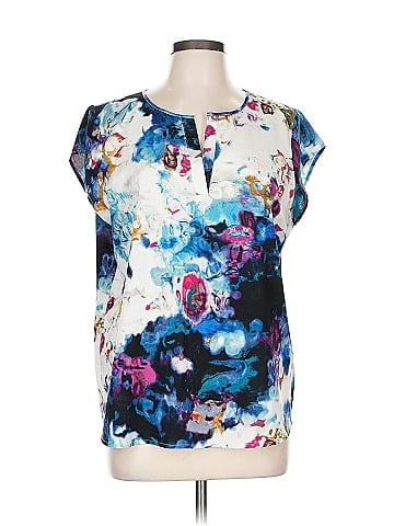 Ivanka Trump Short Sleeve Blouse (view 1)