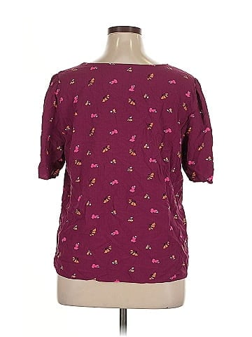 Ann Taylor LOFT Outlet Short Sleeve Blouse (view 2)