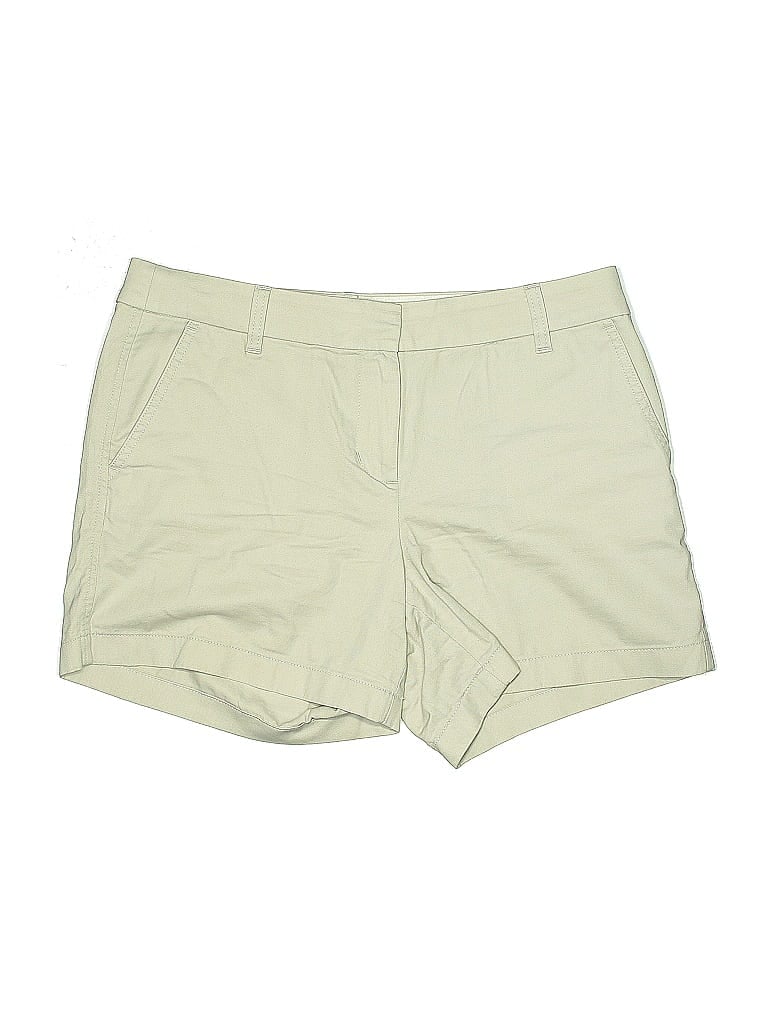 Pre-owned J.crew Factory Store Khaki Shorts In Green