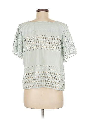 Calypso St. Barth Short Sleeve Blouse (view 2)
