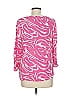 Como Blu Pink 3/4 Sleeve Blouse Size M - photo 2