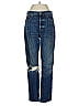 Everlane 100% Cotton Graphic Blue Jeans Size 28 REGULAR - photo 1