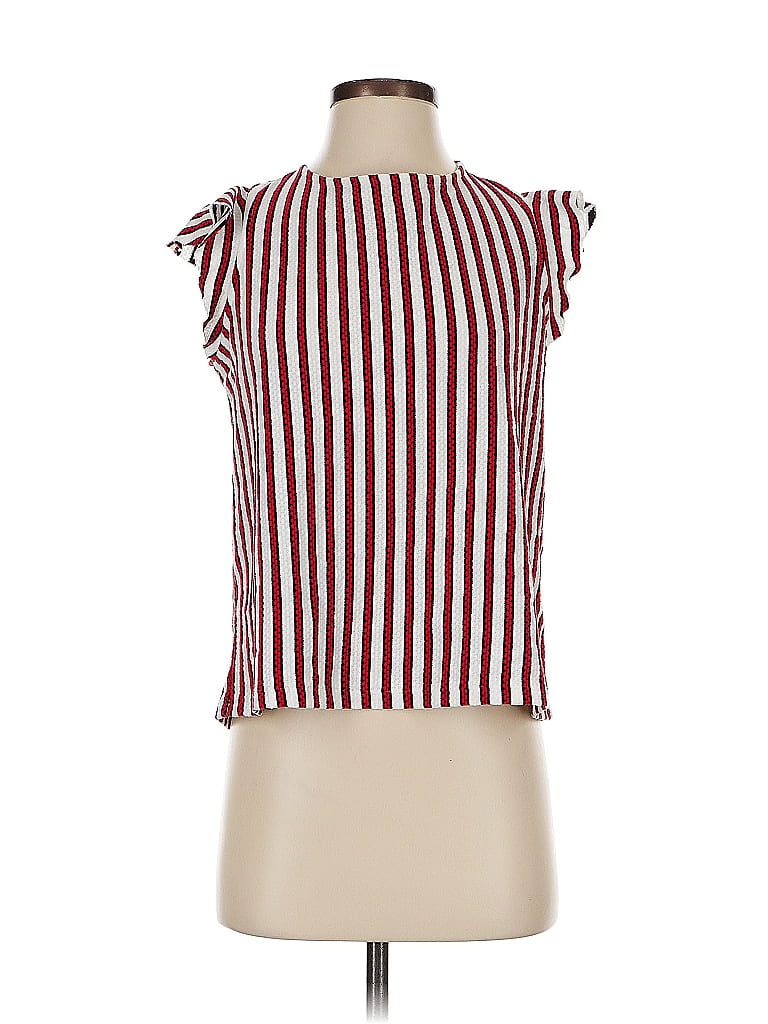 Click to view more detailed imagery on our partner's website Pre-owned Eva Franco Sleeveless Blouse In Red