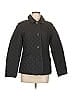 Banana Republic 100% Polyester Argyle Gray Coat Size M - photo 1