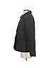 Banana Republic 100% Polyester Argyle Gray Coat Size M - photo 5