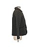 Banana Republic 100% Polyester Argyle Gray Coat Size M - photo 4