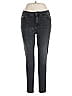 Violeta by Mango Solid Gray Jeans Size 12 - photo 1