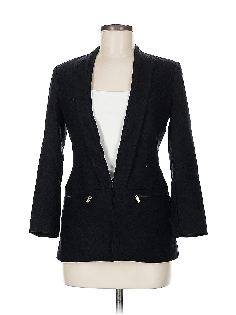 Pre-owned Assorted Brands Blazer Jacket In Black