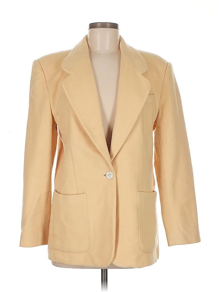 Click to view more detailed imagery on our partner's website Pre-owned Talbots Wool Blazer Jacket In Brown