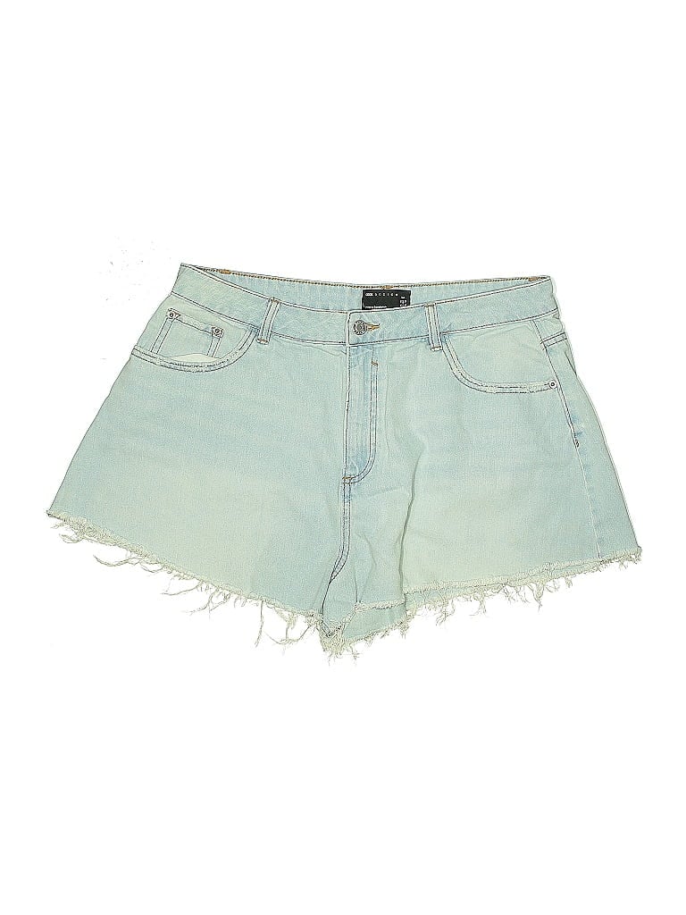 Pre-owned Asos Design Denim Shorts In Blue