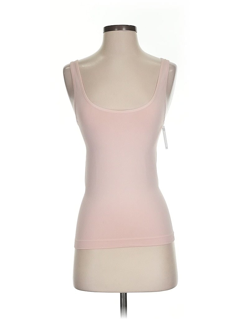 Click to view more detailed imagery on our partner's website Pre-owned Le Mystere Tank Top Pink Strapless Neckline Tops