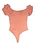 Crimson Orange Pink Bodysuit Size L - photo 2