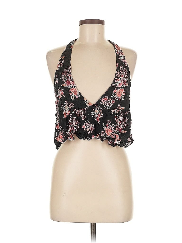 Pre-owned Out From Under Sleeveless Blouse In Black