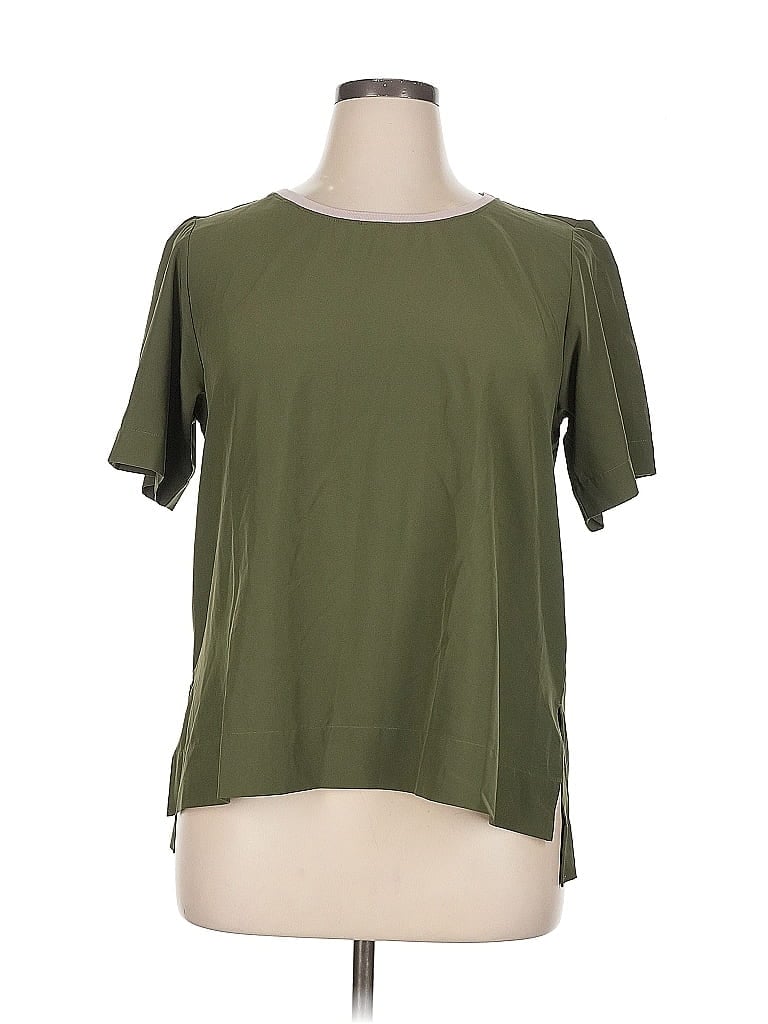Click to view more detailed imagery on our partner's website Pre-owned Lands' End Short Sleeve T-shirt In Green