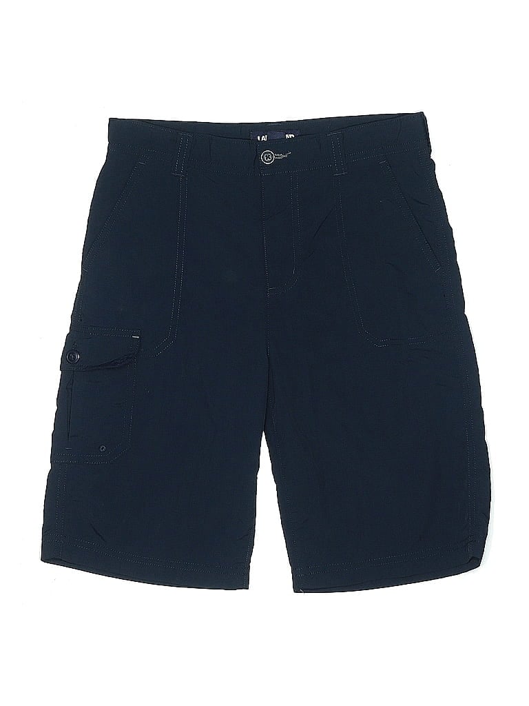 Click to view more detailed imagery on our partner's website Pre-owned Lands' End Kids' Cargo Shorts In Blue
