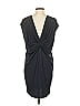 Stella McCartney Solid Black Blue Casual Dress Size EU (IT) 40 / US 4 - photo 2
