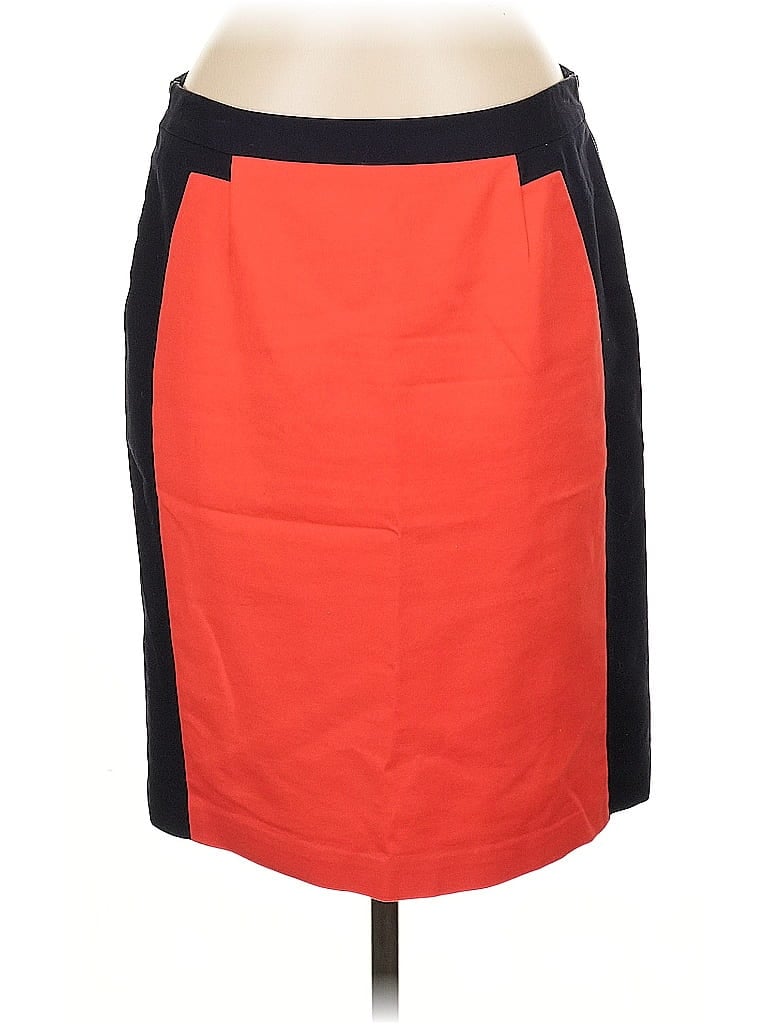 Pre-owned Worthington Formal Skirt In Orange