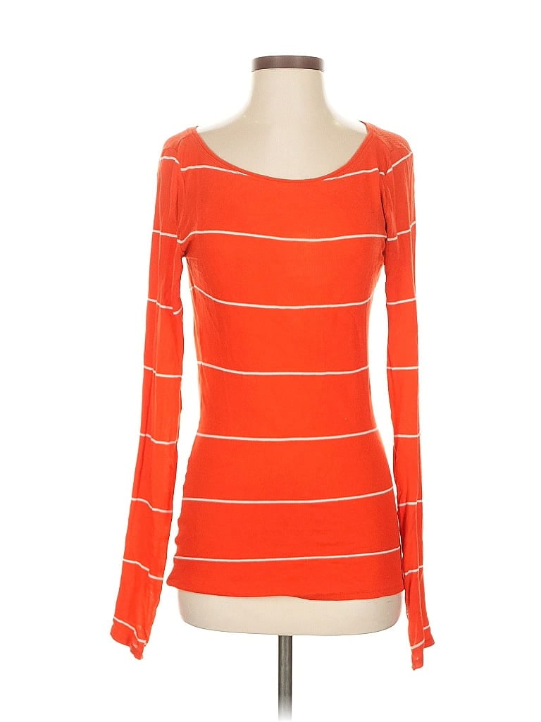Pre-owned Bcbgmaxazria Pullover Sweater In Orange