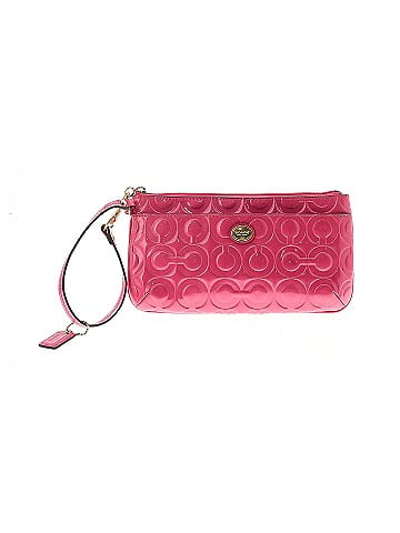 Coach Leather Wristlet (view 1)