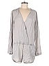 Cloth & Stone 100% Tencel Gray Romper Size M - photo 1
