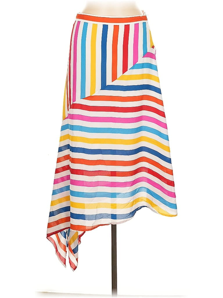 Pre-owned Color Me Courtney Casual Skirt In White