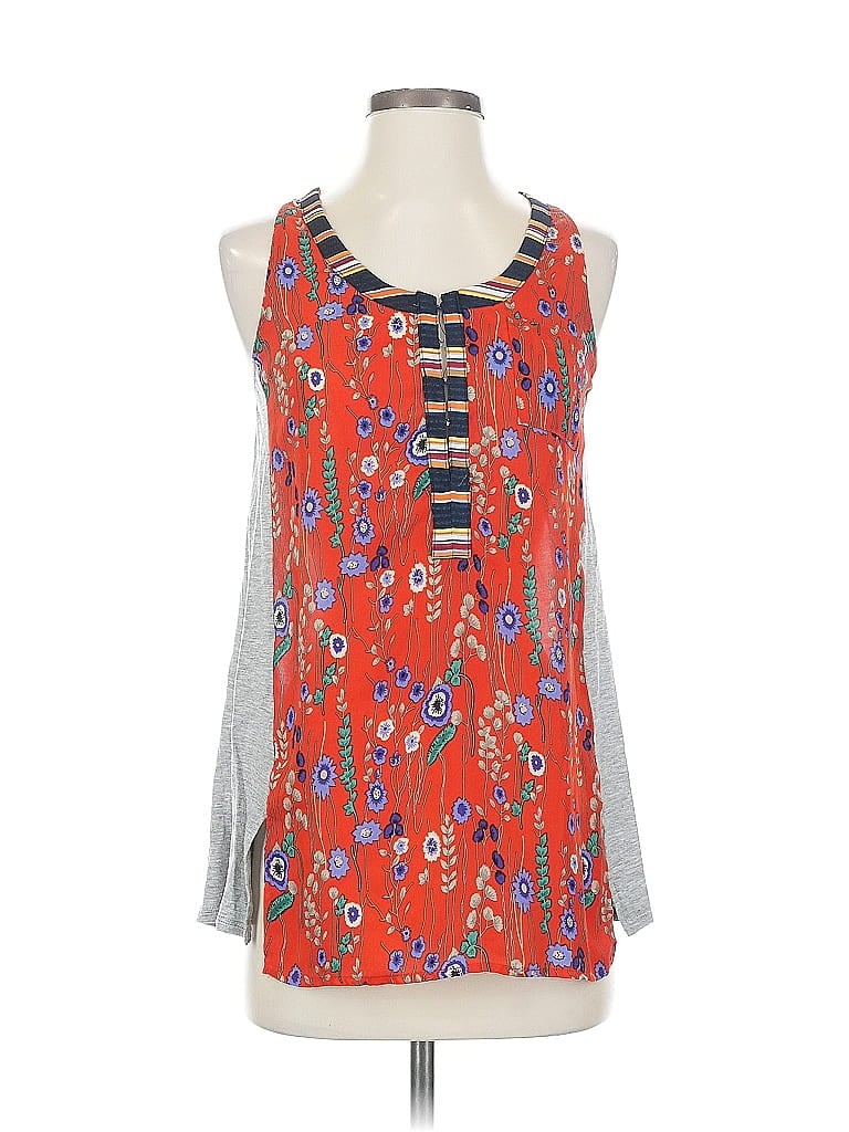 Pre-owned Tiny Sleeveless Blouse In Red
