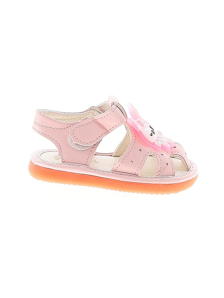 Pre-owned Assorted Brands Kids' Sandals In Pink