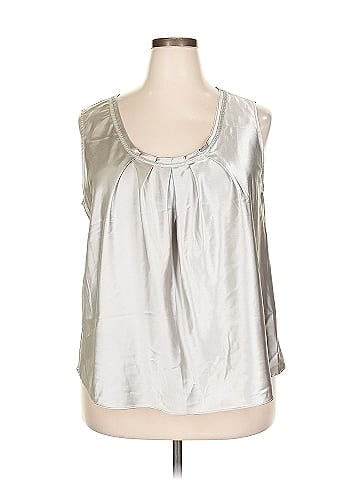 Evan Picone Sleeveless Blouse (view 1)