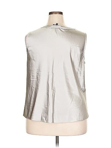 Evan Picone Sleeveless Blouse (view 2)