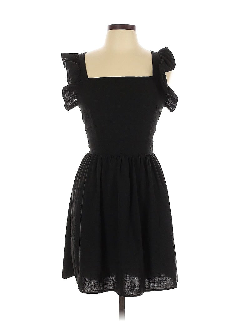 Pre-owned Unbranded Cocktail Dress In Black