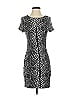 Tart Animal Print Silver Cocktail Dress Size S - photo 1