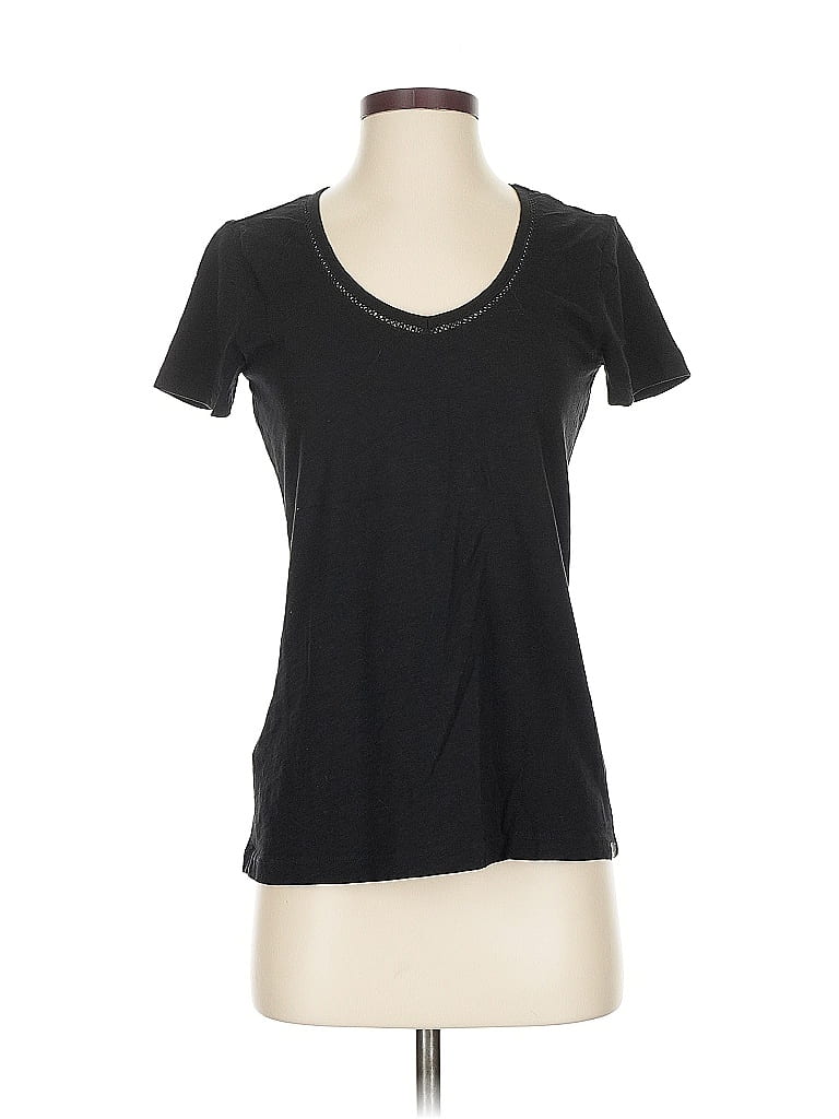 Pre-owned Eddie Bauer Short Sleeve T-shirt In Black